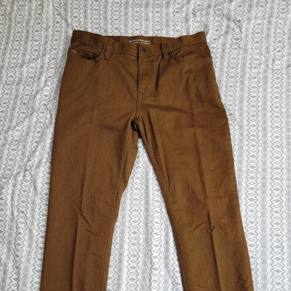 Banana Republic brown jeans. Size 31x30.  NWOT